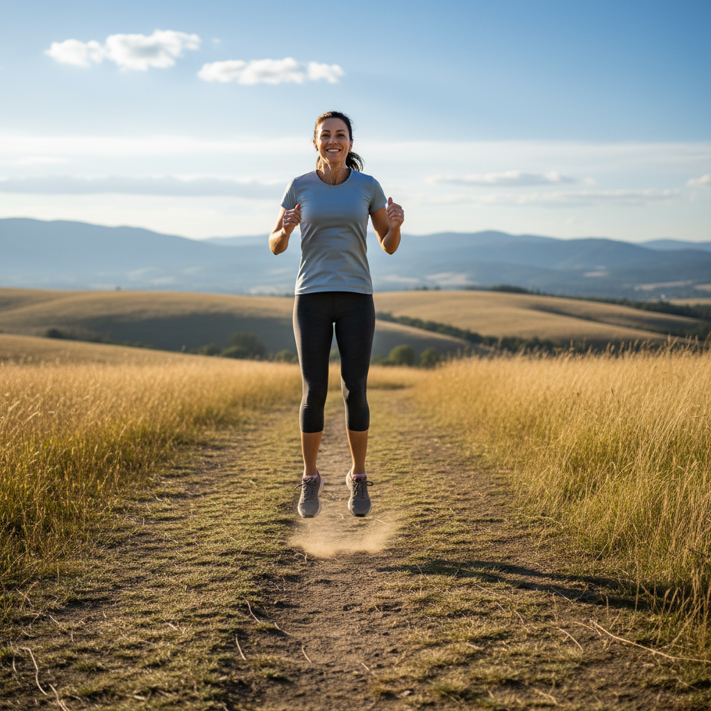 Pärast 40: 1 lihtne hüppeharjutus, mis tugevdab luid